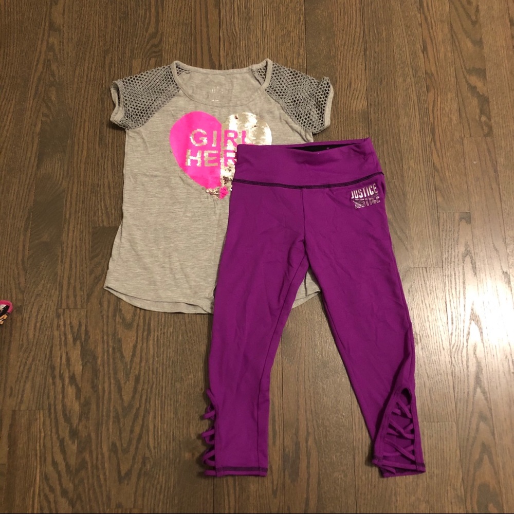 Tee and tights